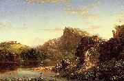 Thomas Cole Italian Sunset painting